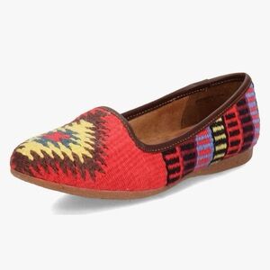 Born Womens Giselle Red Loafers Size 10 Medium (B, M)!